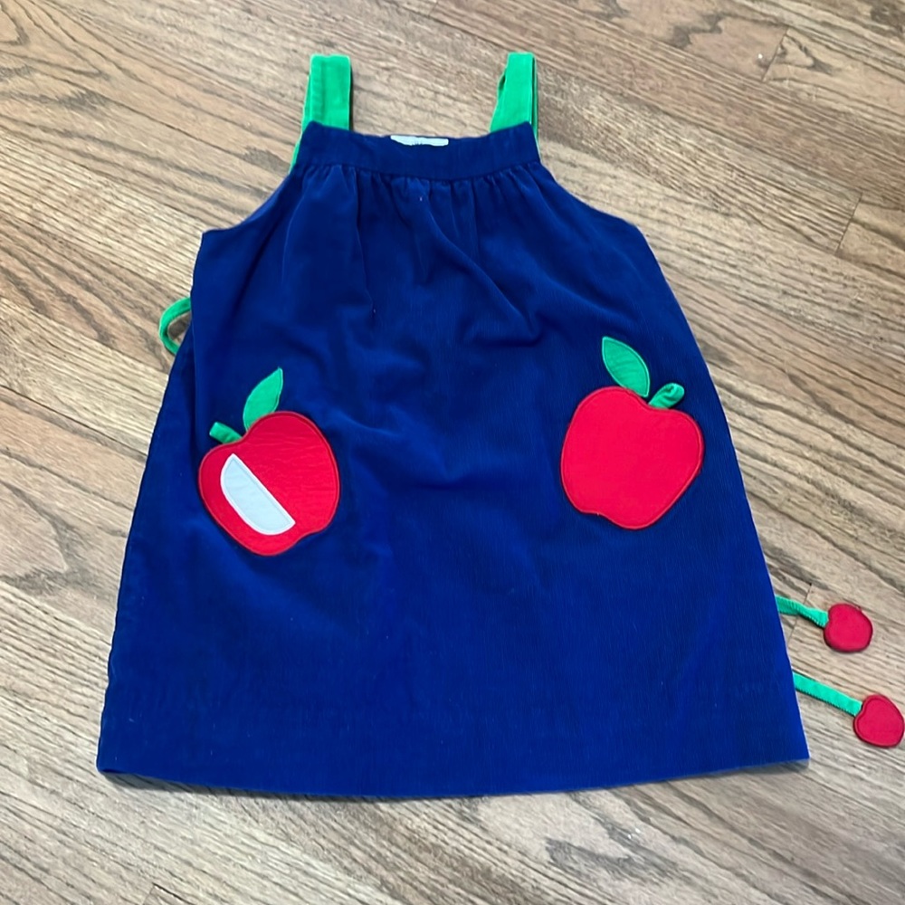 Florence Eiseman apple dress
